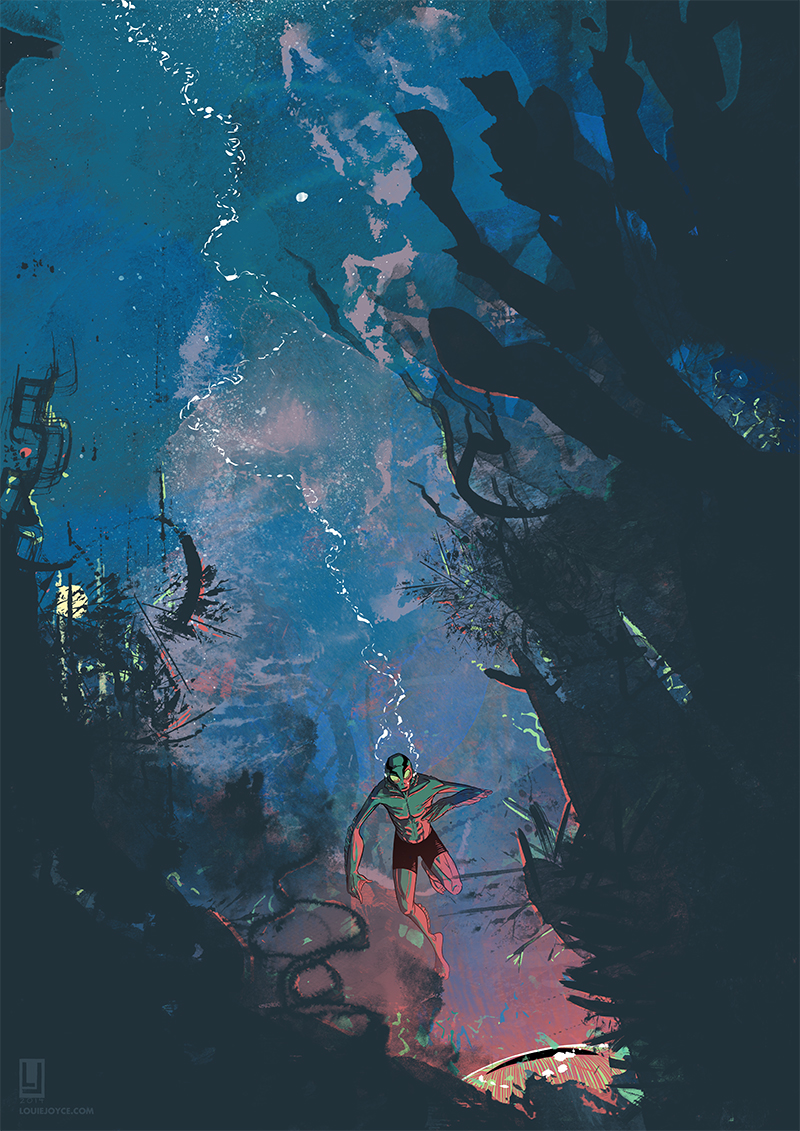 Illustration for article titled Look At The Artwork From This Weekend's Hellboy Anniversary Show